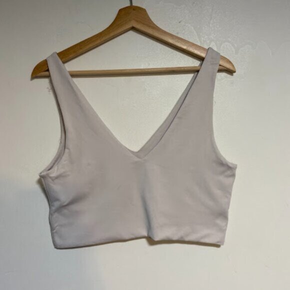 Supre Two-piece Set Light Beige Women's Crop Top Midi Skirt Size XL - Picture 6 of 10